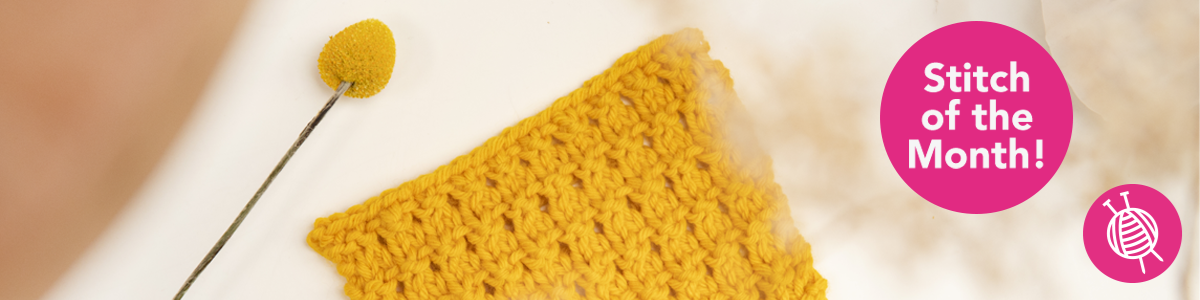 Stitch of the Month: Knitting Diamond Stitch