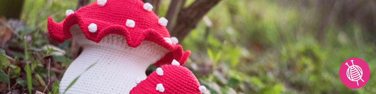 Crochet a Toadstool - Hello Autumn!