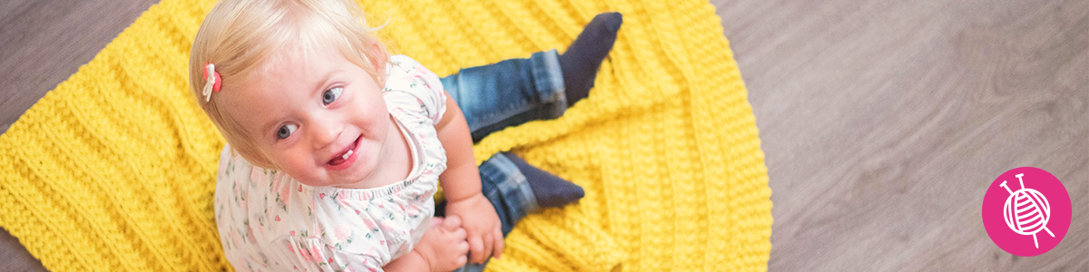 DMC Natura XL Baby Blanket