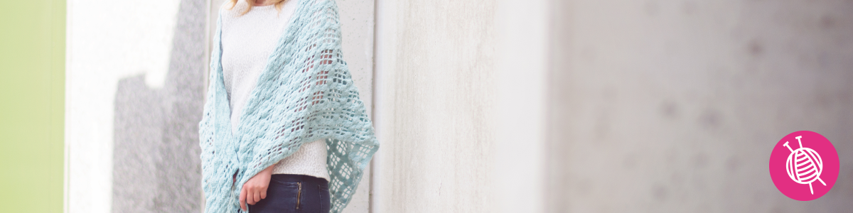 Stylecraft Duck-Egg Wrap - Free Crochet Pattern