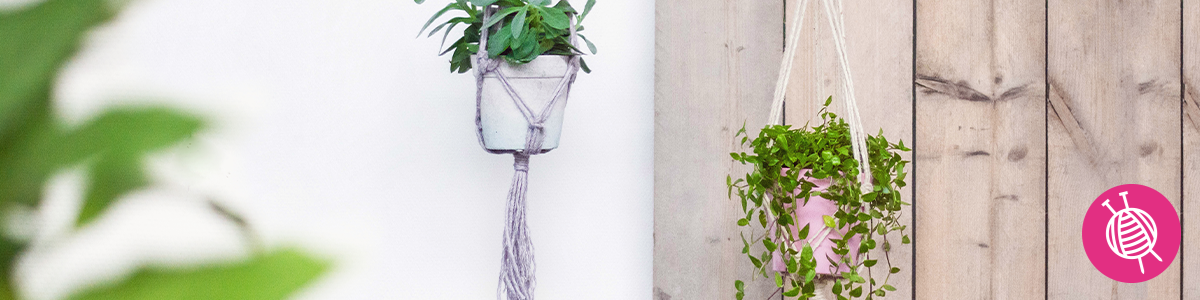 Macramé Plant Hanger - Free Pattern & Tutorial