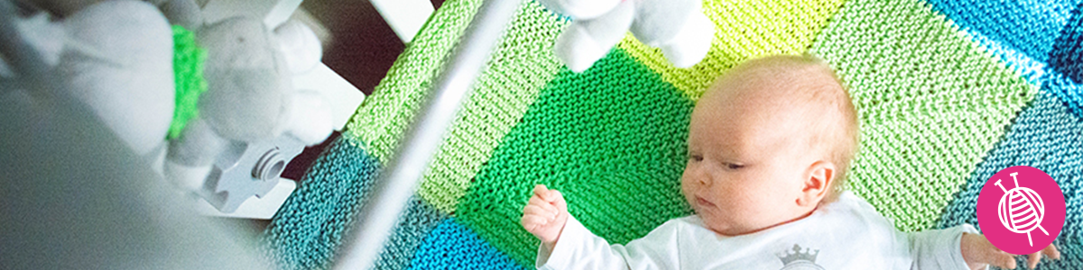 Super Must-have Crib Blanket - Free Knitting Pattern