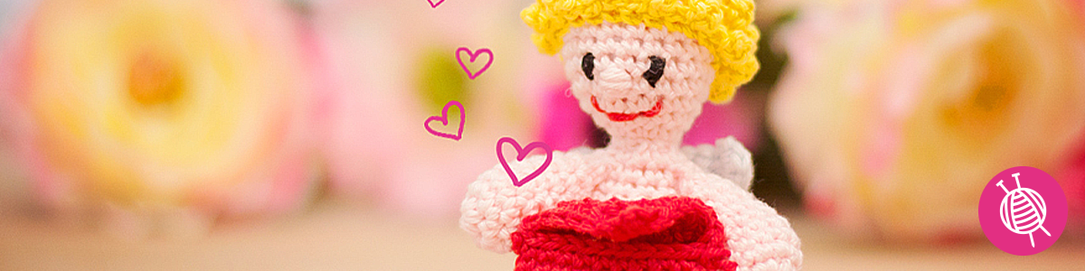 Crocheted Cupid - Free Pattern for Valentines Day