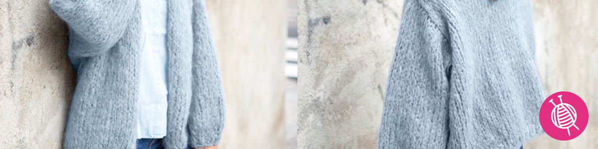 Katia Ingenua Cardigan - Free Knitting Pattern