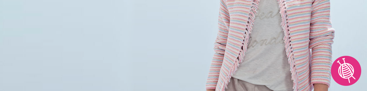 Knitting a Spring Jacket