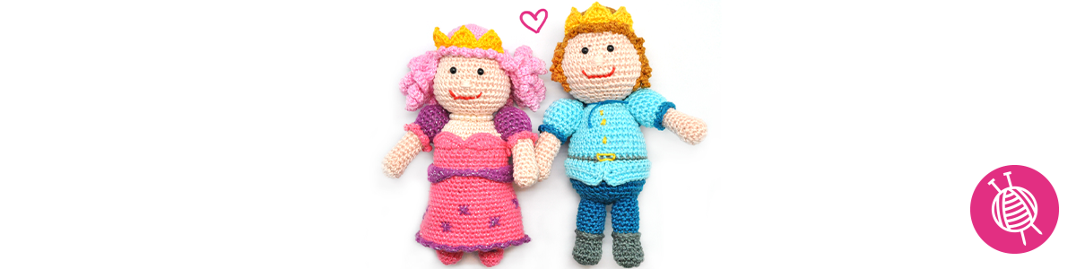 Crochet Prince and Princess: The cutest amigurumi!