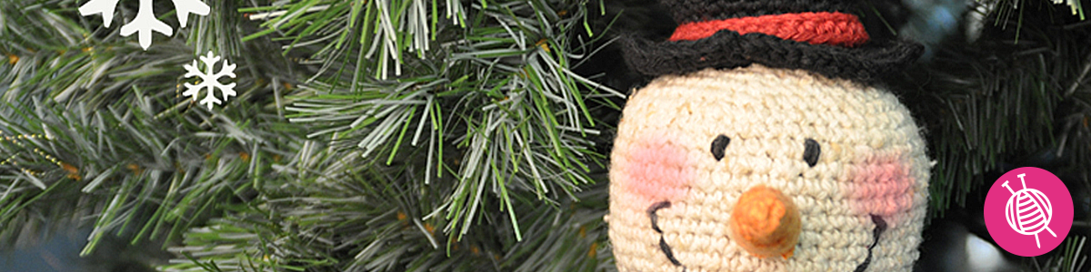 Winter project: Crochet a Snowman