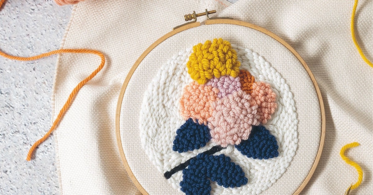 Punch Needle Embroidery: A Complete Beginner's Guide - Yarnplaza