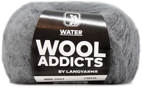 Wooladdicts To-Ease-Sorrow Sweater Knit Kit 1 S Light Grey