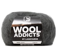 Wooladdicts To-Ease-Sorrow Sweater Knit Kit 3 S Grey