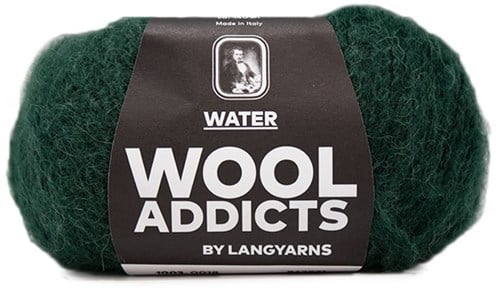 Wooladdicts To-Ease-Sorrow Sweater Knit Kit 6 M Moss
