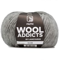 Wooladdicts Wild Wandress Sweater Knit Kit 1 XL Light Grey Mélange