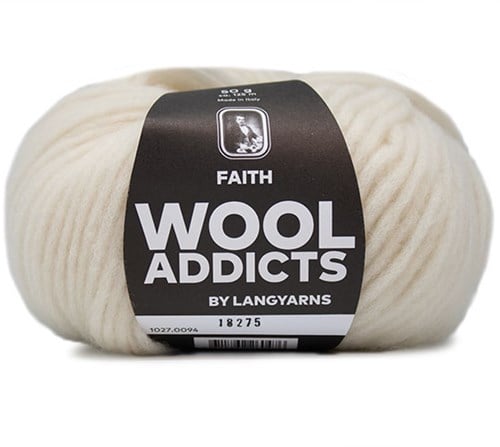 Wooladdicts Wild Wandress Sweater Knit Kit 10 L Off-White