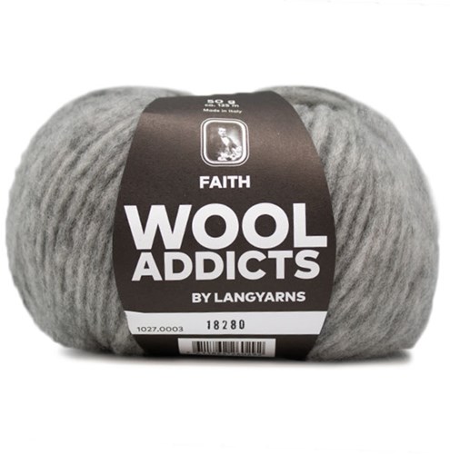 Wooladdicts Wild Wandress Sweater Knit Kit 1 S Light Grey Mélange