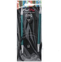 KnitPro Zing Circular Knitting Needles 120cm 8.00 mm