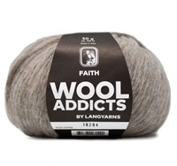 Wooladdicts Boho Soul Hooded Scarf Knit Kit 11 Sand