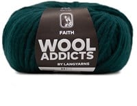 Wooladdicts Boho Soul Hooded Scarf Knit Kit 5 Moss Mélange