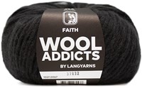 Wooladdicts Unique Mosaic Scarf Crochet Kit 8 Dark Brown