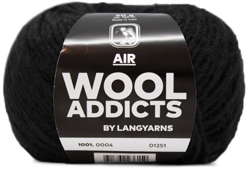 Wooladdicts City Life Sweater Knit Kit 2 L Black