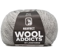 Wooladdicts Seductive Secret Cardigan Knit Kit 1 S Light Grey Mélange