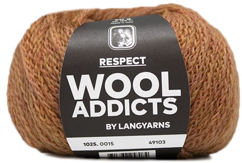 Wooladdicts Seductive Secret Cardigan Knit Kit 4 S Amber Mélange