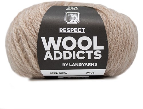 Wooladdicts Seductive Secret Cardigan Knit Kit 6 S Beige