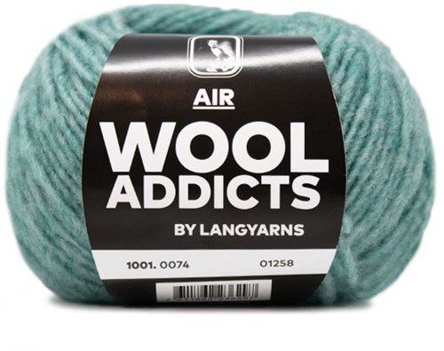 Wooladdicts Dramatic Dreamer Sweater Knit Kit 12 L Atlantic