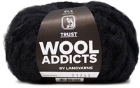 Wooladdicts Devoted Dancer Sweater Knit Kit 2 L/XL Black