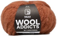 Wooladdicts Devoted Dancer Sweater Knit Kit 4 S/M Amber Mélange