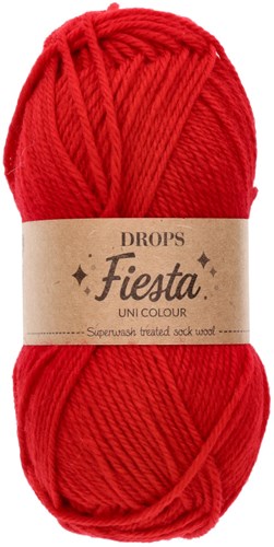Drops Fiesta Uni Colour 12 Red