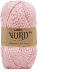 Drops Nord Uni Colour 12 Powder-Pink