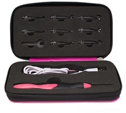 Yarnplaza Crochet Hook Set LED with Interchangeable Heads 2.0