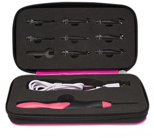 Yarnplaza Crochet Hook Set LED with Interchangeable Heads 2.0