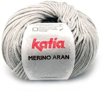 Katia Merino Aran 012 Light Grey