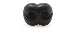 Safety Nose Dog Black 12mm