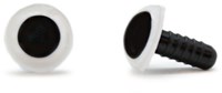Safety Eyes White 12mm per pair