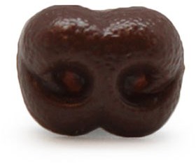 Safety Nose Dog Brown 12mm