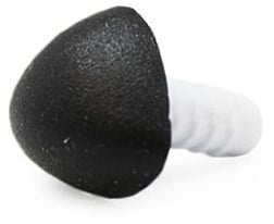 Safety Nose Triangle Soft Black 12mm