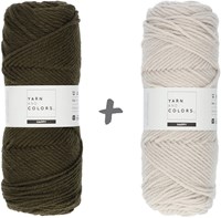 Dream Blanket 4.0 CAL Crochet Kit 13 Khaki & Birch