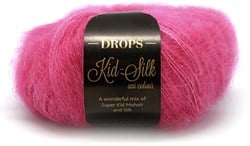 Drops Kid-Silk Uni Colour 013 Pink