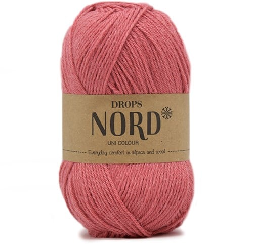 Drops Nord Uni Colour 13 Old-Pink