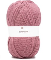 Rico Creative Soft Wool Aran 13 Berry