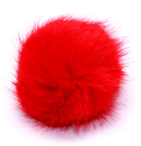 Rico Fake Fur Pompon Medium 14 Orange