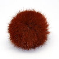 Rico Fake Fur Pompon Medium 15 Hazelnut