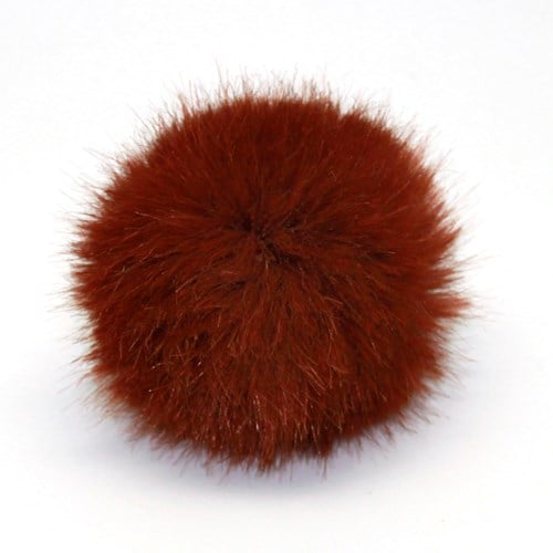 Rico Fake Fur Pompon Medium 15 Hazelnut