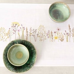 Rico Herbal Meadow Table Runner Embroidery Kit