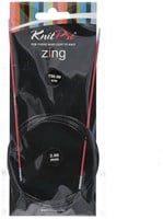KnitPro Zing Circular Knitting Needles 150cm 2.00mm