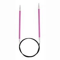 KnitPro Zing Circular Knitting Needles 150cm 5.00mm-2