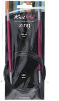 KnitPro Zing Circular Knitting Needles 150cm 5.00mm