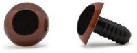 Safety Eyes Brown 12mm per pair